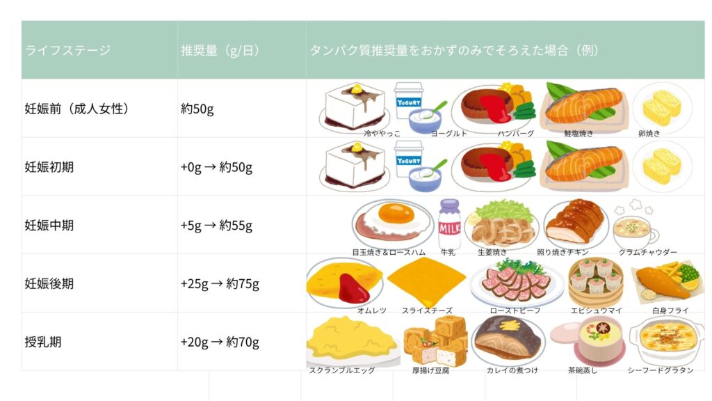 protein-side-dishes‐for pregnant women