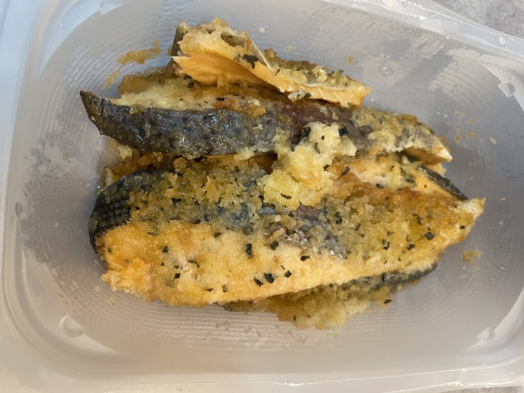 サーモン香草焼き