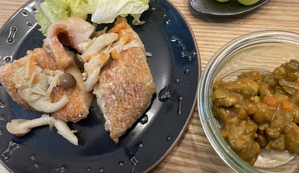 赤魚の蒸し焼き